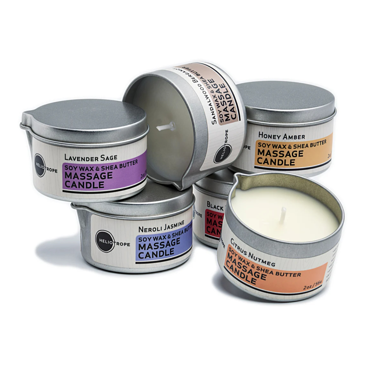 Soy & Shea Travel Massage Candles